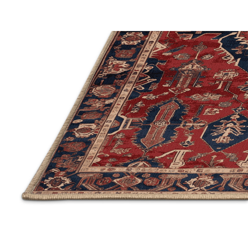 Tapis brun lavable à la machine, Rectangle 8 pi x 10 pi
