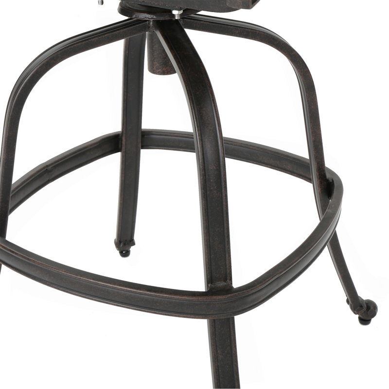Patio Aluminum Swivel Bar Stool