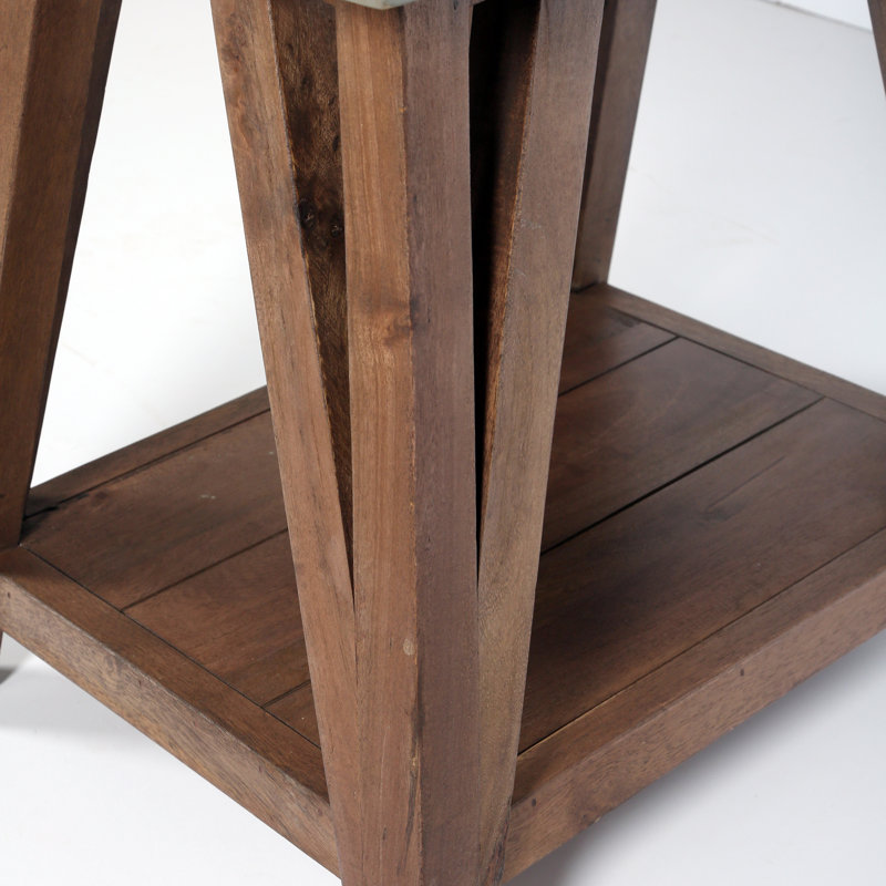 Table de bout avec rangement Crowell