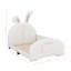 Twin Size Upholstered Rabbit-Shape Princess Bed-853543131