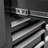 -drawer Steel Multifunctional Tool Cart With Wooden Top For Workshop And Garage