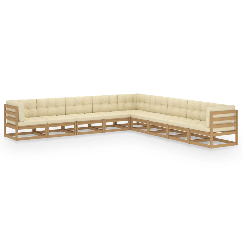 Gartensofa Hugon mit Kissen