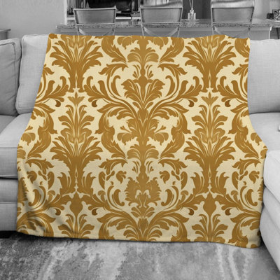Machine Printed Throw Blanket