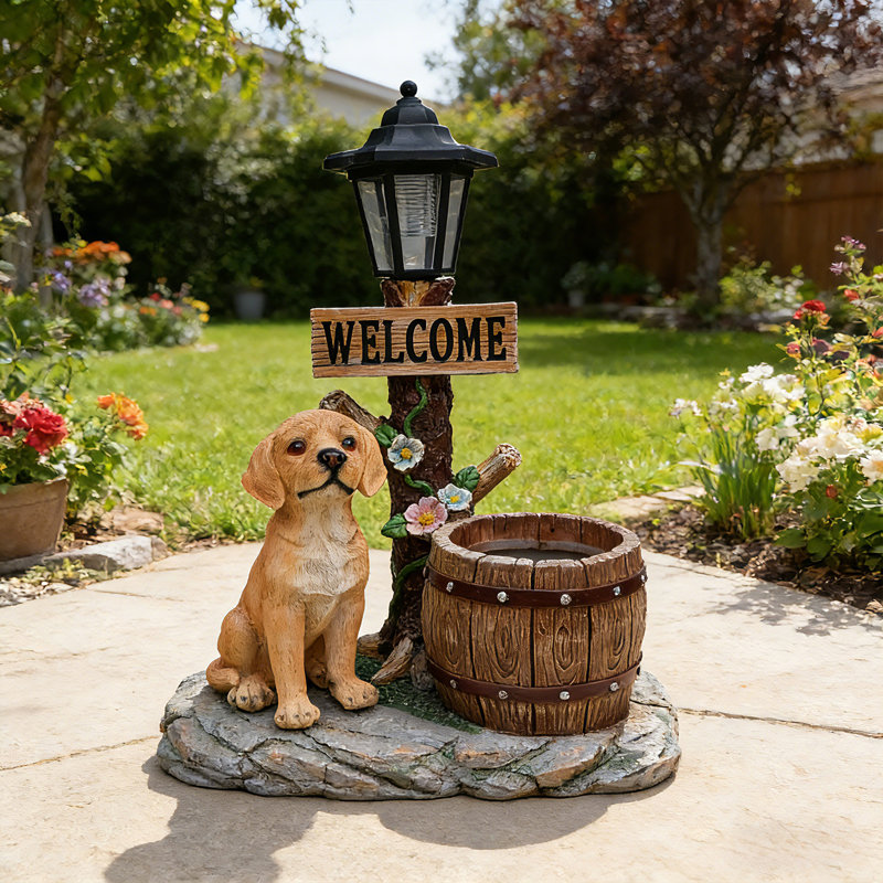 Statue de jardin Labrador