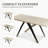Kettner Modern Kitchen Dining Table, Extendable Rectangular Kitchen Table-132366096