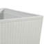 Grand pot à fleurs effilé 28,4 po PE-1017755616