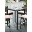 Table de bar en verre Whittingham