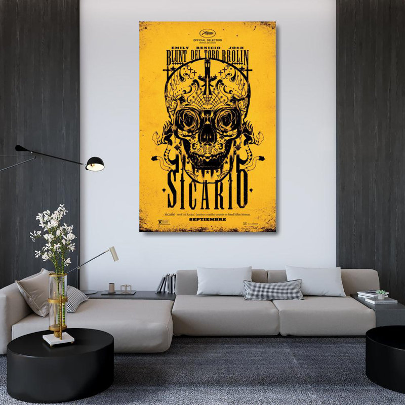 Sicario, H 48 po x l 31 po
