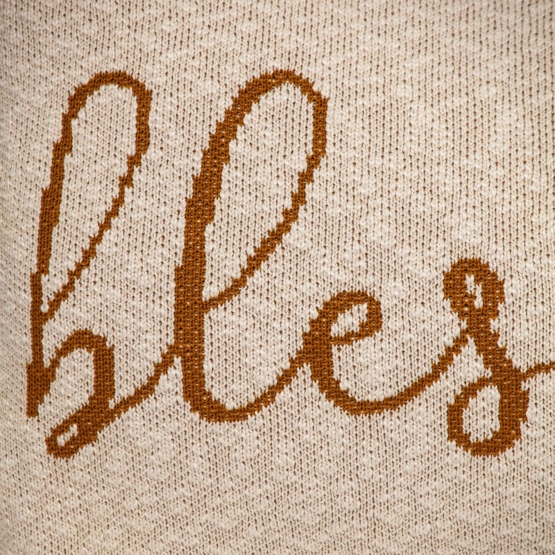 Coussin décoratif beige transitionnel Parkland