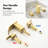 Widespread 2-handle Bathroom Faucet with Drain Assembly-90903039