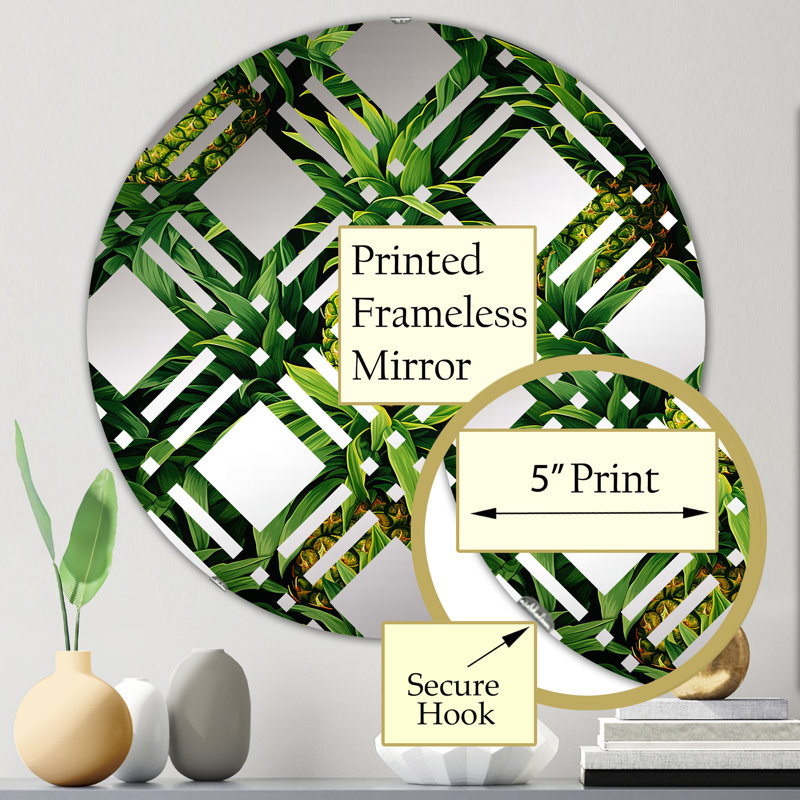 Circle Mirror, 23.6" x 23.6"