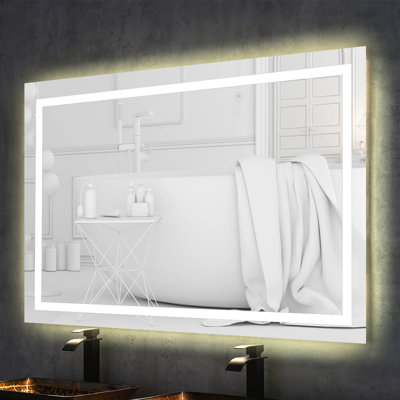 Miroir suspendu de salle de bain Elin