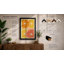 Citrus Grid Modern - Framed Print-369095939-369095942