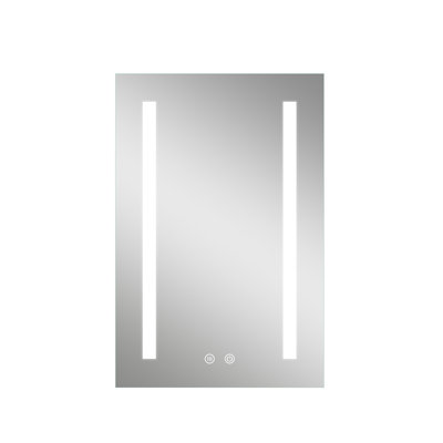 W 30'' H Frameless Medicine Cabinet Mirror 3 Adjustable