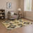 Premium Machine Washable Fairwood AMF1882 Aztec Rug-355539209