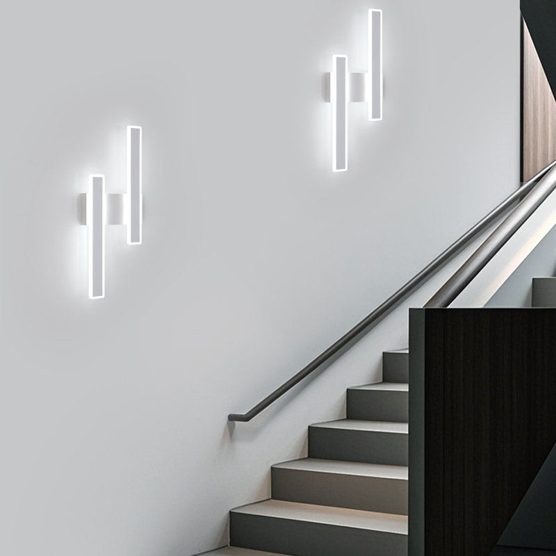Recessed Wall Light, White