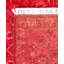 Tapis rouge en laine nouée à la main de style moderne et contemporain Chapi 4 pi 1 po x 6 pi 2 po