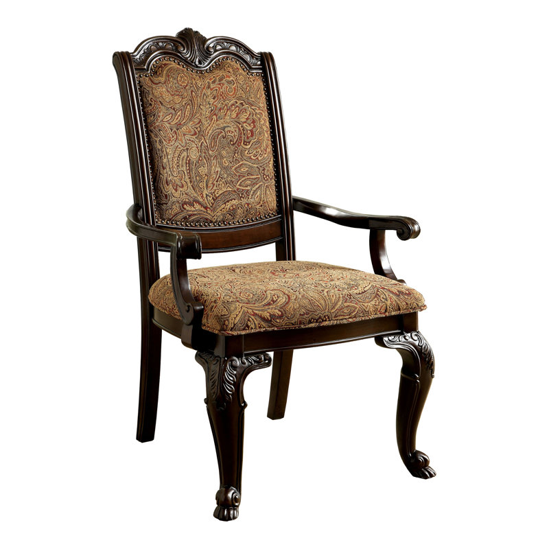 Palmyra 19'' H Fabric Upholstered Pine Armchair