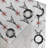 Red Barrel Studio® Eiffel Grommet Curtain 2-Panel Window Drapes, 50", Ruby Black White-190412958