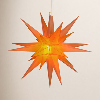 Moravian Star Lighted Outdoor Display