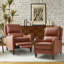 Fauteuil inclinable en cuir Beecher 28,75 po-506872489