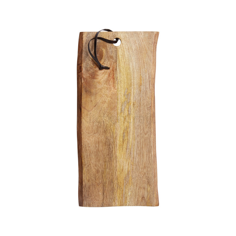 MasterClass Wood Platter, 50 cm H x 23 cm W x 1.5 cm D