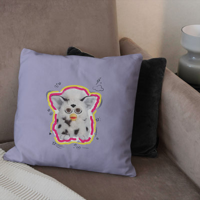 Coussin Hasby Furby Furby Doodle 18 x 18 pouces