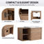 Meuble-lavabo mural simple 36 po avec comptoir en céramique 36 po-31349818