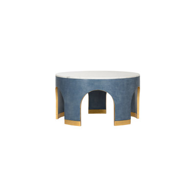 Aqueduct Marble Cocktail Table