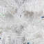 Arbre de Noël artificiel pin blanc moyen 3 pi avec lumières bleues-105787487