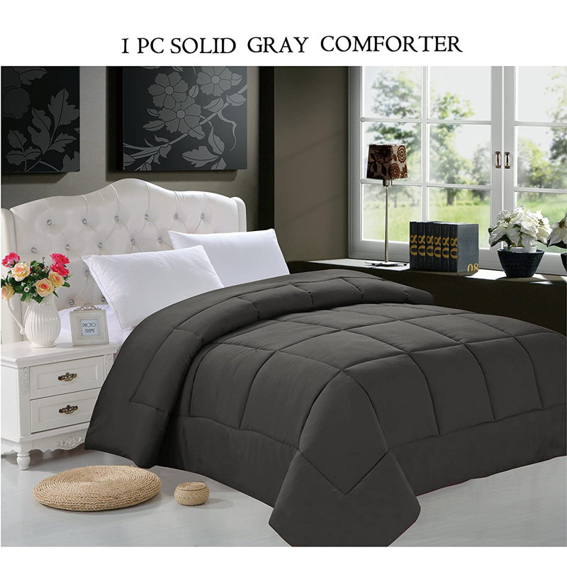 Édredon ELEGANT COMFORT, Simple, Noir