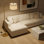 Lampe sur pied moderne avec télécommande, lampe sur pied à intensité variable avec abat-jour en lin réglable pour le salon, la chambre à coucher et le bureau