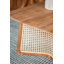 Table basse rectangulaire avec plateau en bois massif