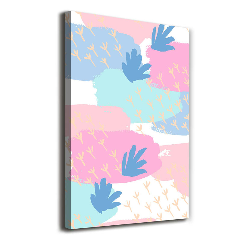 Colourful Spots - Wrapped Canvas Print