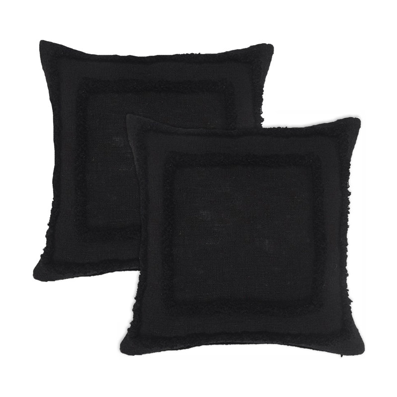 Throw Pillow, Black