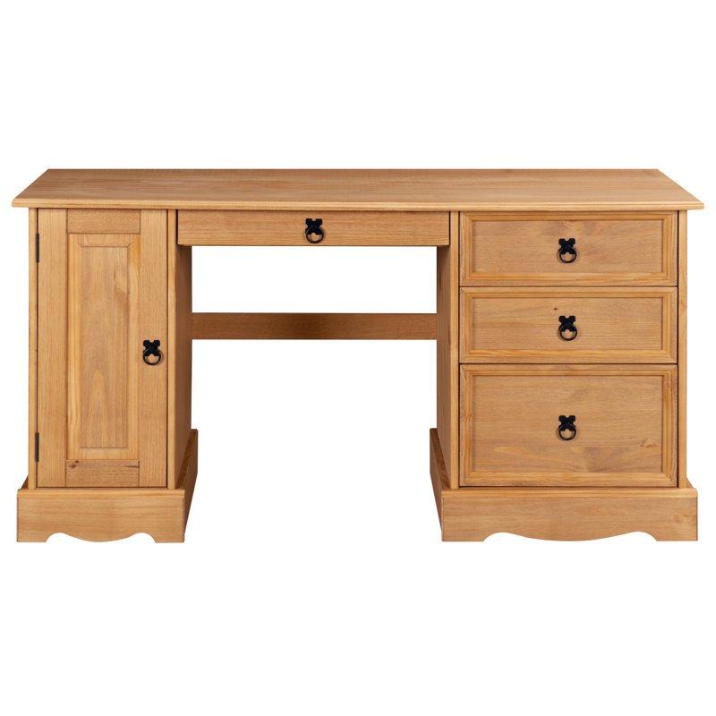 Juni Solid Wood Solid Wood Computer Desk