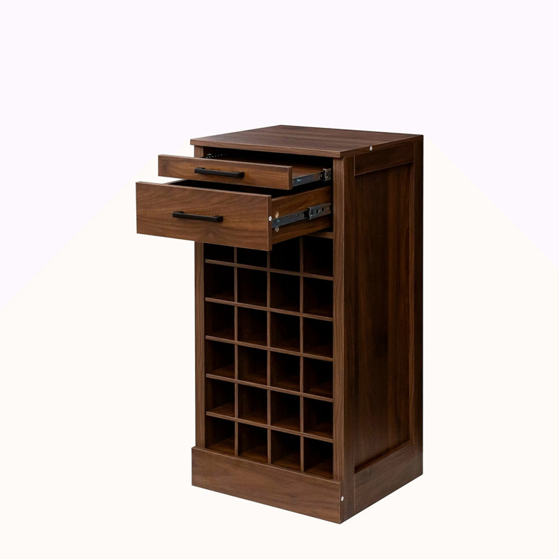 Buffet brun modulaire 24 pièces, Brun