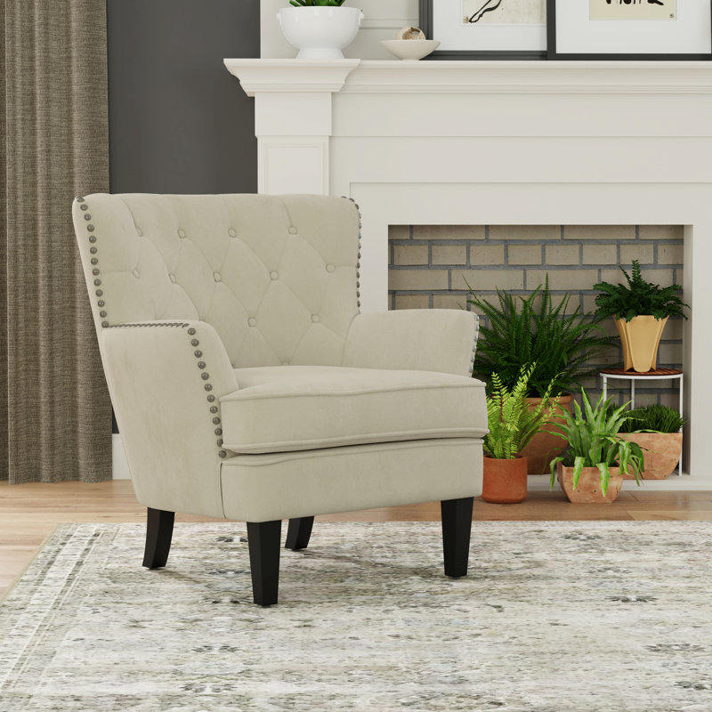 Greylen Accent Chair, Cream
