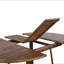 Ensemble de table de salle à manger extensible en bois 5 pièces pour table de jardin 12 po TopMAX