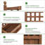 Aadith Wood Planter Box