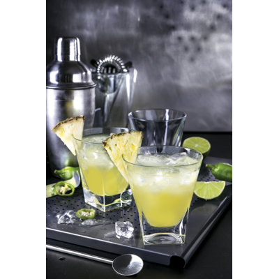 Fusion 8oz. Crystal Whiskey Glass Set