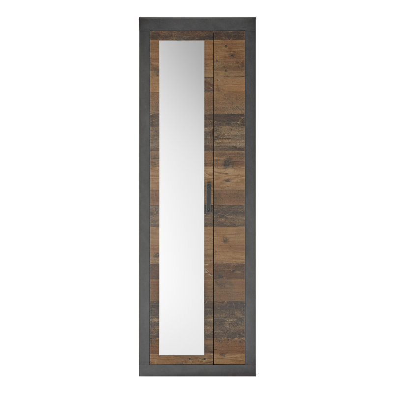 Taurine 2 Door Solid + Manufactured Wood Wardrobe