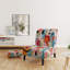 Fauteuil de chambre Pop Art Geometric Harmony I