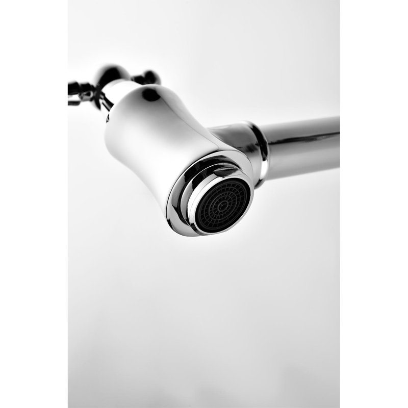 Wall Mount Folding Pot Filler Faucet In , Double Handles For Effortless Water Management, High-Durability Brass, Corrosion Treatment, Space Precise Control, Brass Material, Design