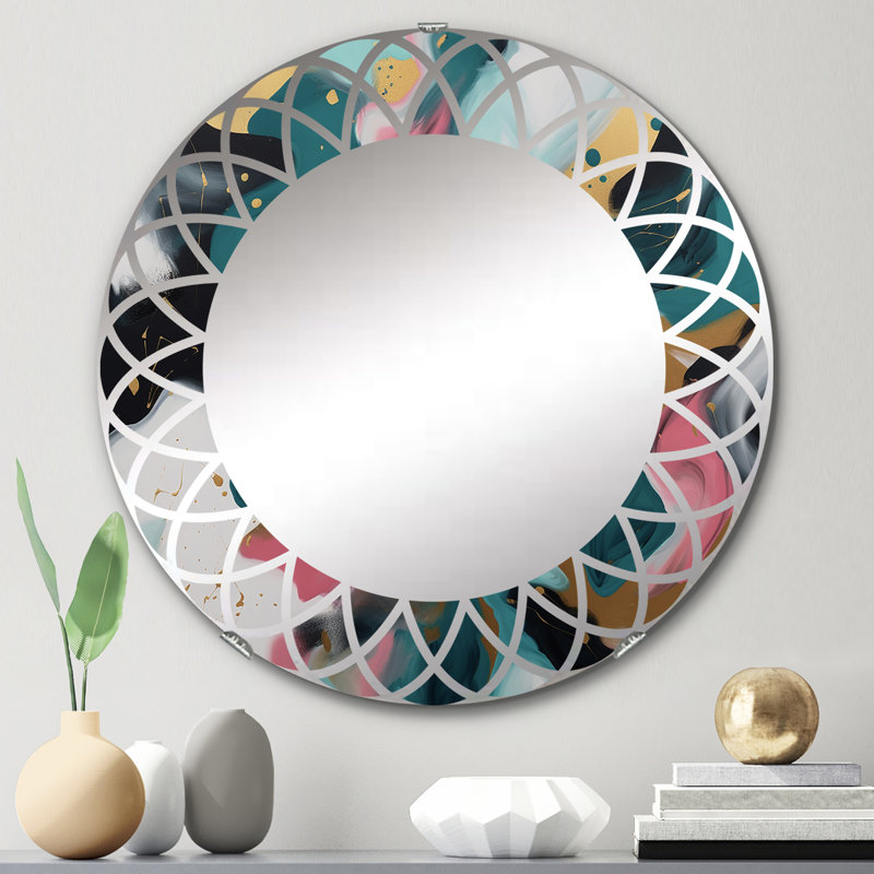 Miroir mural Wahnetta, 24 po x 24 po