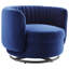 Chaise pivotante en velours Charles Emerald-1364120814