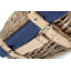 Wicker Picnic Hamper Basket with Lining
