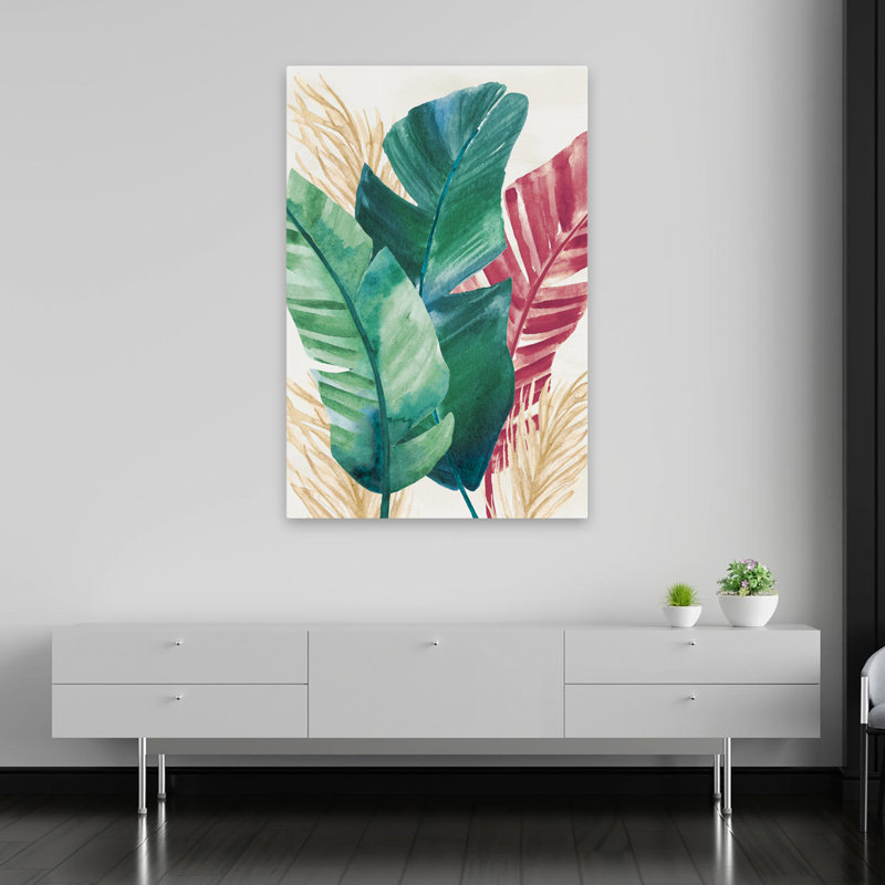 Banane blanche tropicale The Tropics II, H 60 po x l 40 po