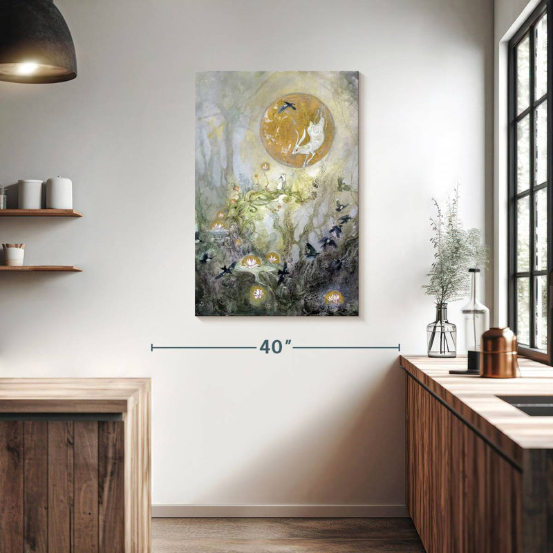 Kelan Moongazing, 39" H x 26" W