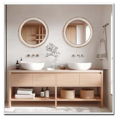 31.5 inches Round Wall Mirror
